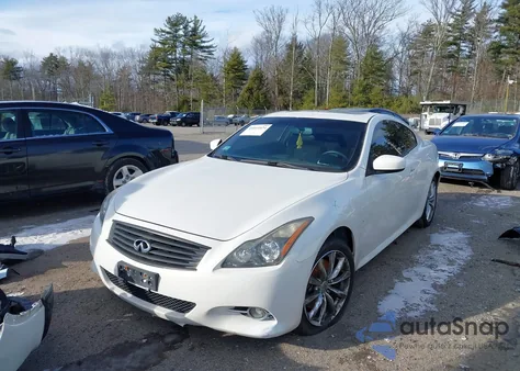 2013 Infiniti G37X from USA, damaged, VIN JN1CV6EL2DM983091
